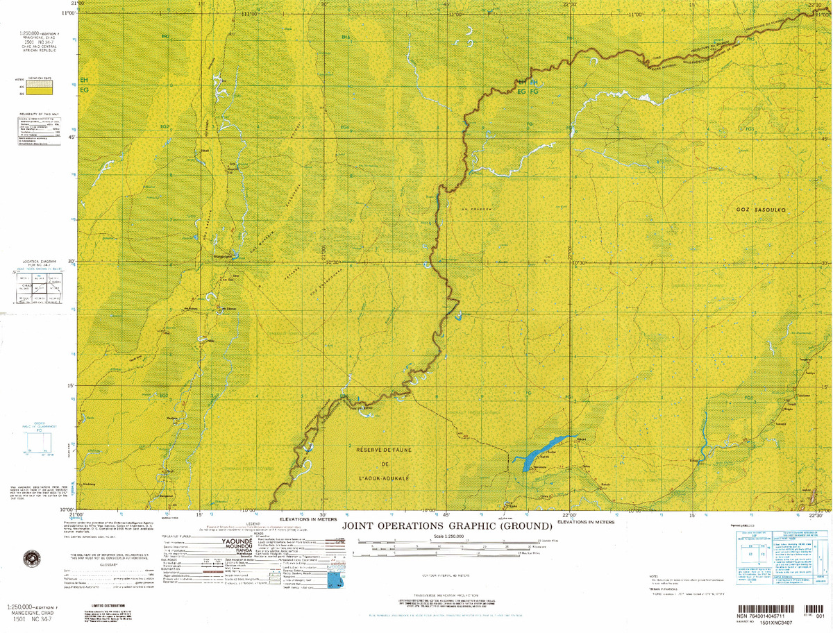 (image for) NC-34-07: Mangeigne, Chad; Central African Republic - Click Image to Close