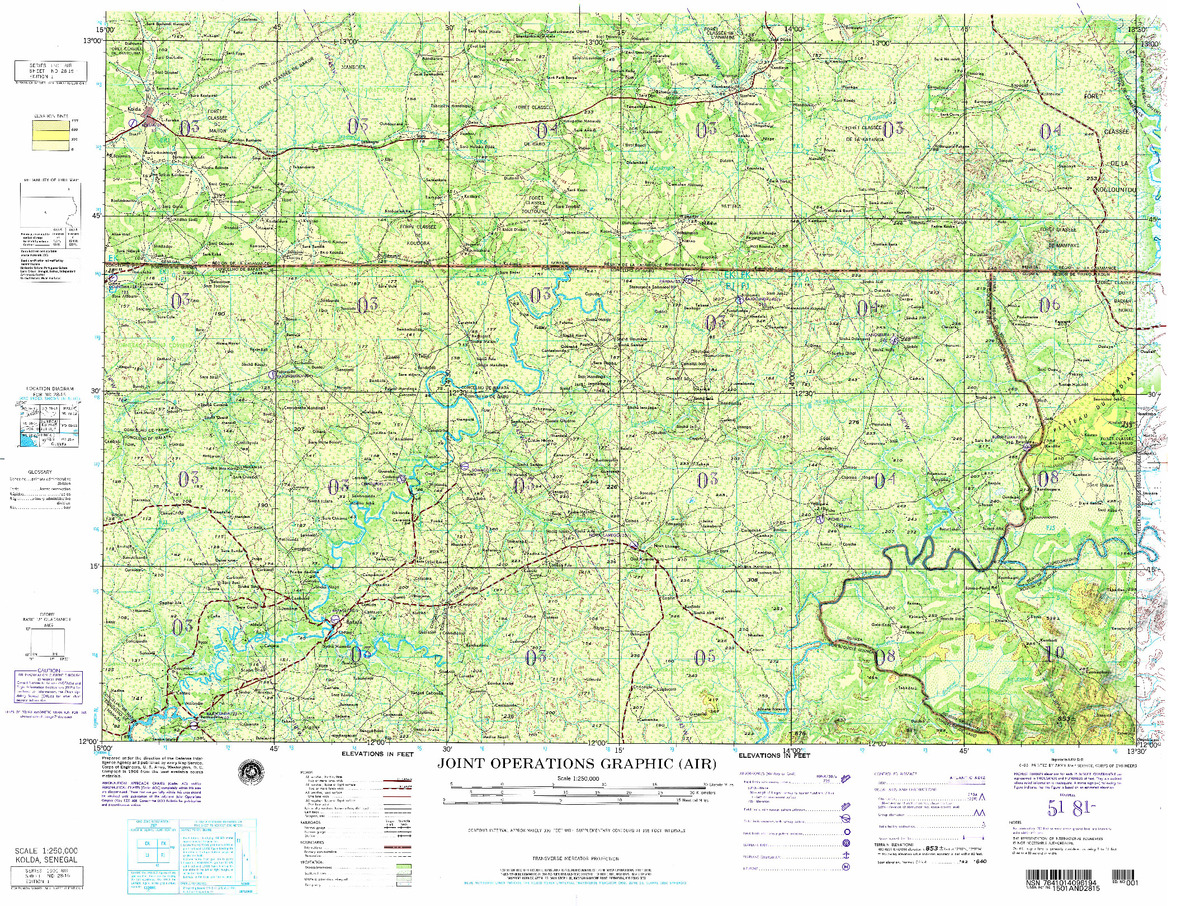 (image for) ND-28-15: Kolda, Senegal; Portuguese Guinea; Guinea - Click Image to Close