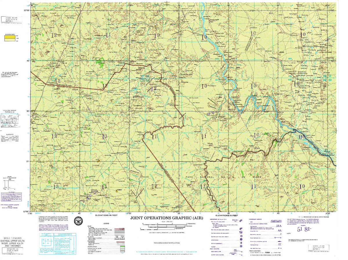 (image for) ND-31-14: Diapaga, Upper Volta; Niger; Dahomey - Click Image to Close