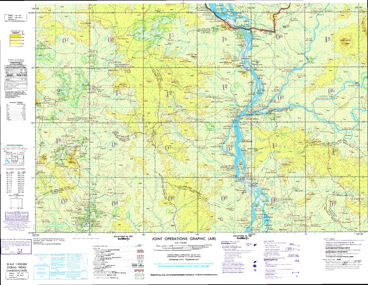 (image for) ND-48-11: Stoeng Treng, Cambodia, Laos 1973 - Click Image to Close