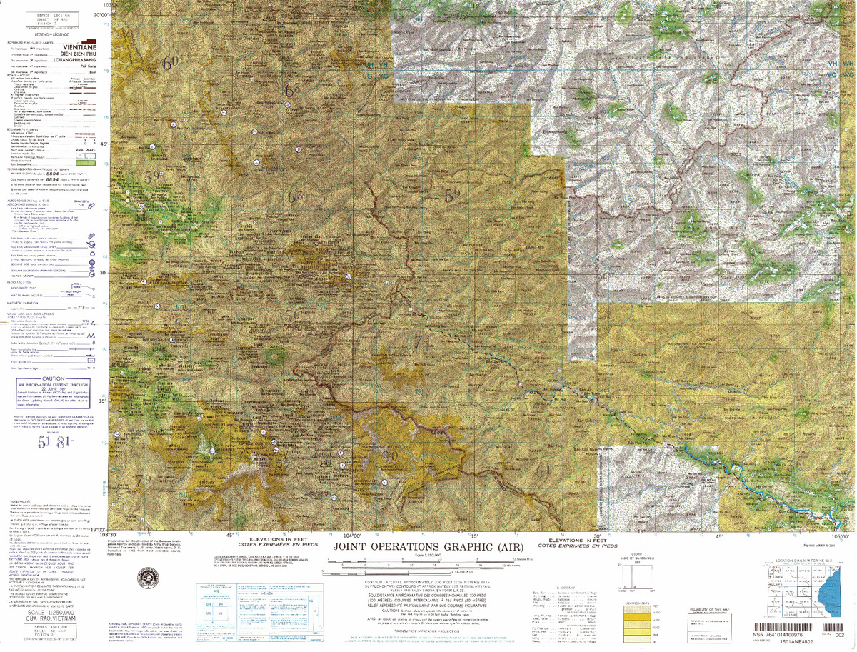 (image for) NE-48-02: Cua Rao, Vietnam; Laos 1966 - Click Image to Close