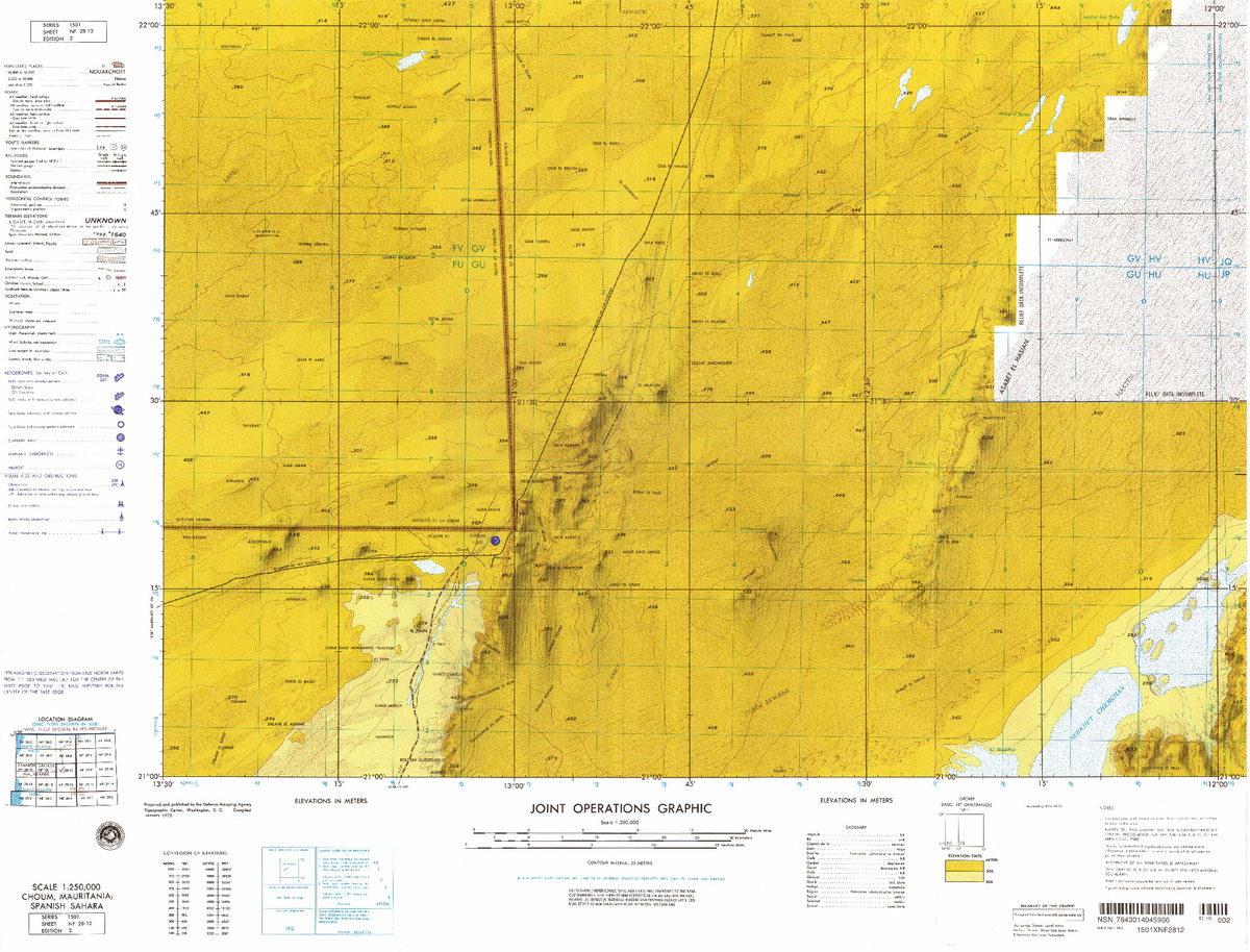 (image for) NF-28-12: Choum, Mauritania; Spanish Sahara - Click Image to Close