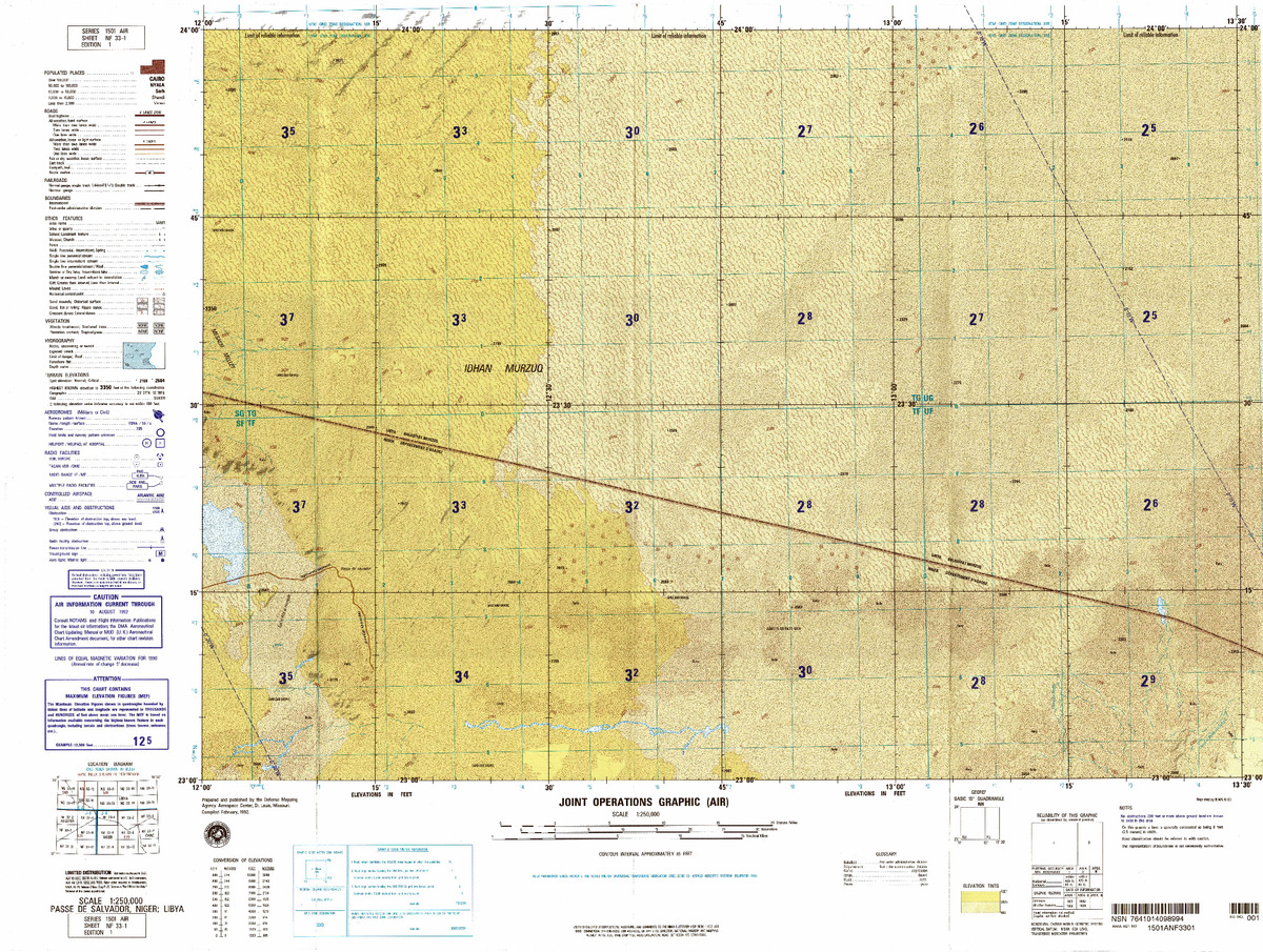 (image for) NF-33-01: Passe de Salvador, Niger; Libya - Click Image to Close