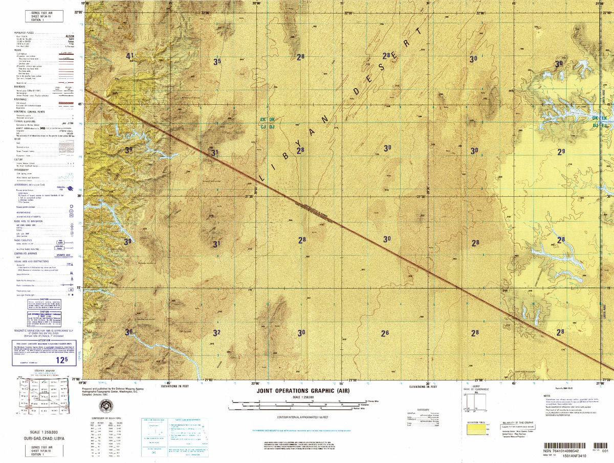 (image for) NF-34-10: Ouri Sao, Chad; Libya - Click Image to Close