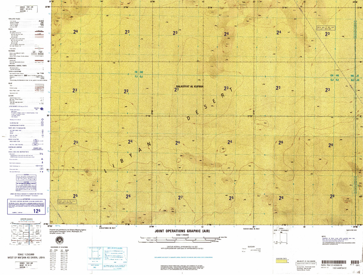 (image for) NF-34-12: West of Matan As Sarra, Libya - Click Image to Close