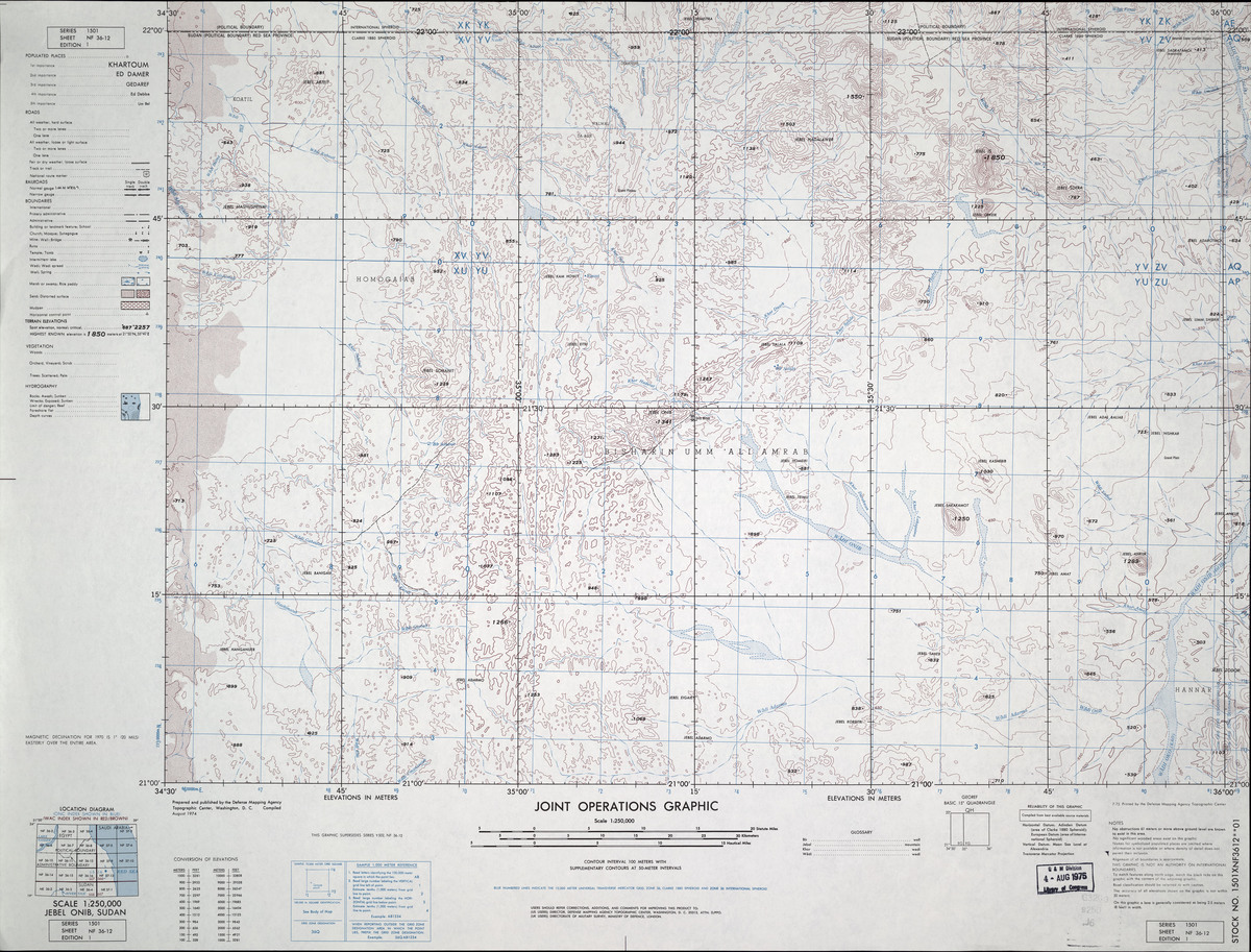 (image for) NF-36-12: Jebel Onib, Sudan - Click Image to Close