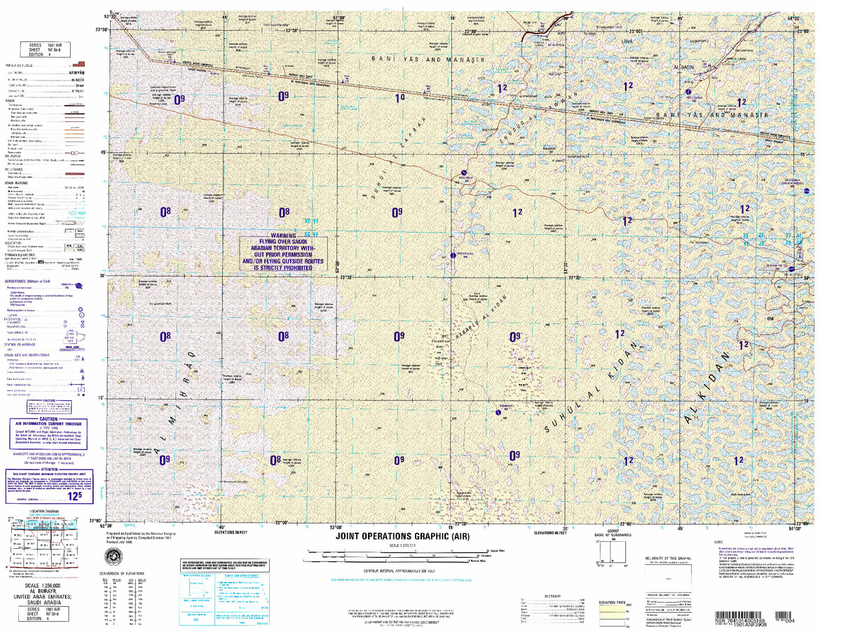 (image for) NF-39-08: Al Burayr, United Arab Emirates; Saudi Arabia - Click Image to Close