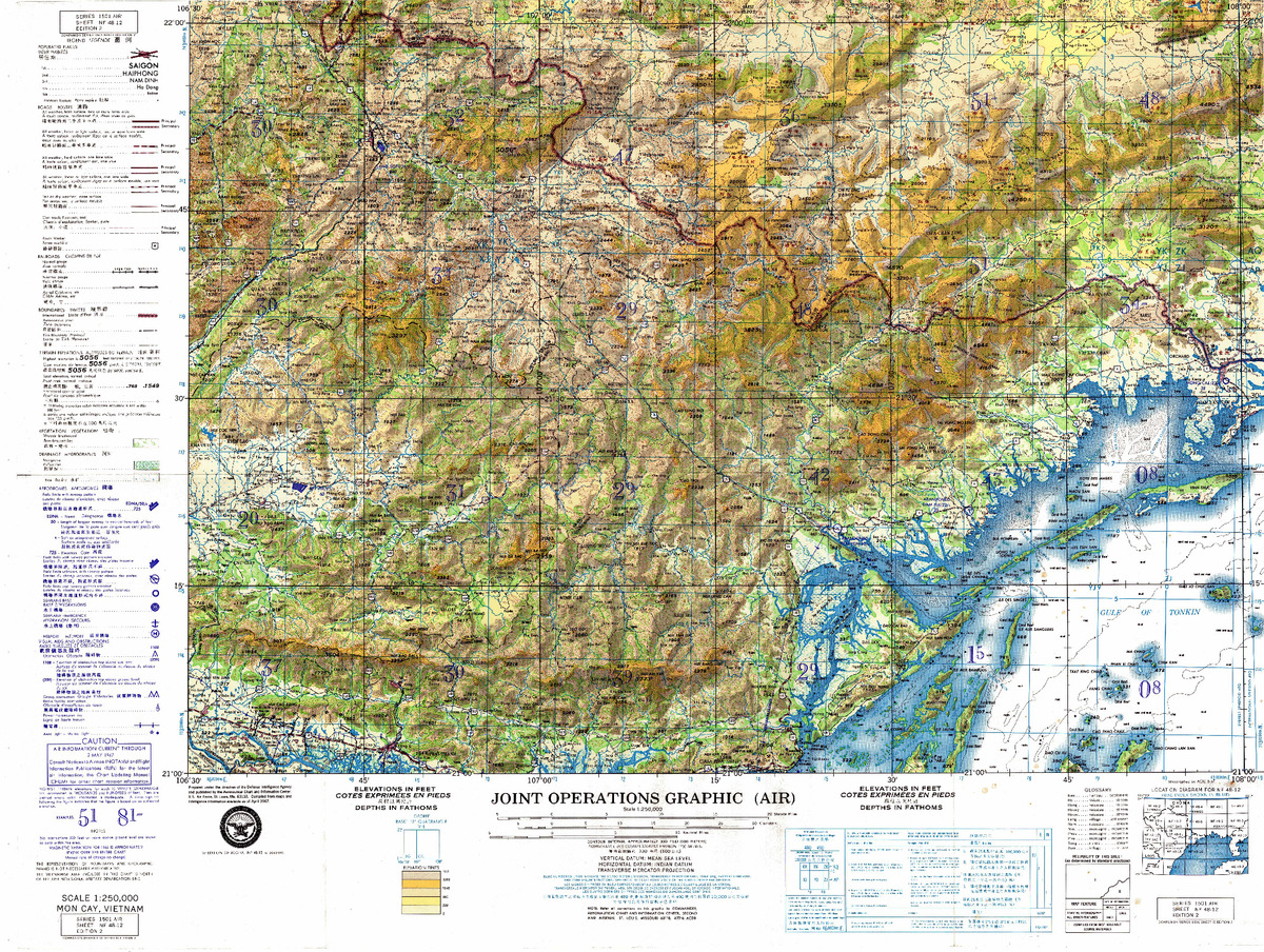 (image for) NF-48-12: Mon Cay, Vietnam; China 1967 - Click Image to Close