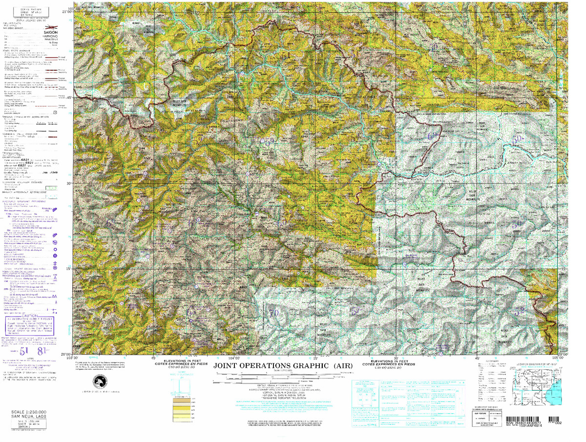 (image for) NF-48-14: Sam Neua, Laos; Vietnam 1967 - Click Image to Close