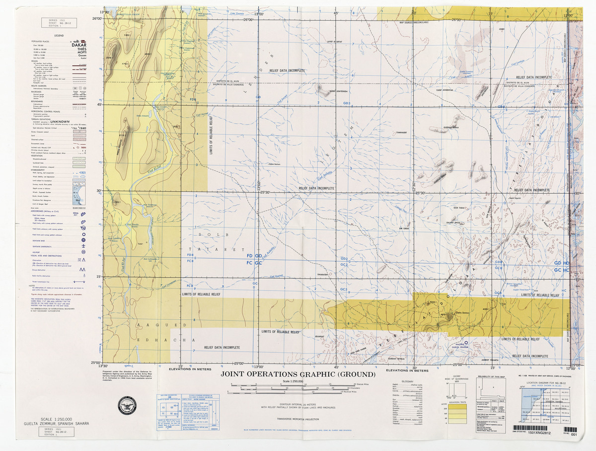 (image for) NG-28-12: Guelta Zemmur, Spanish Sahara - Click Image to Close