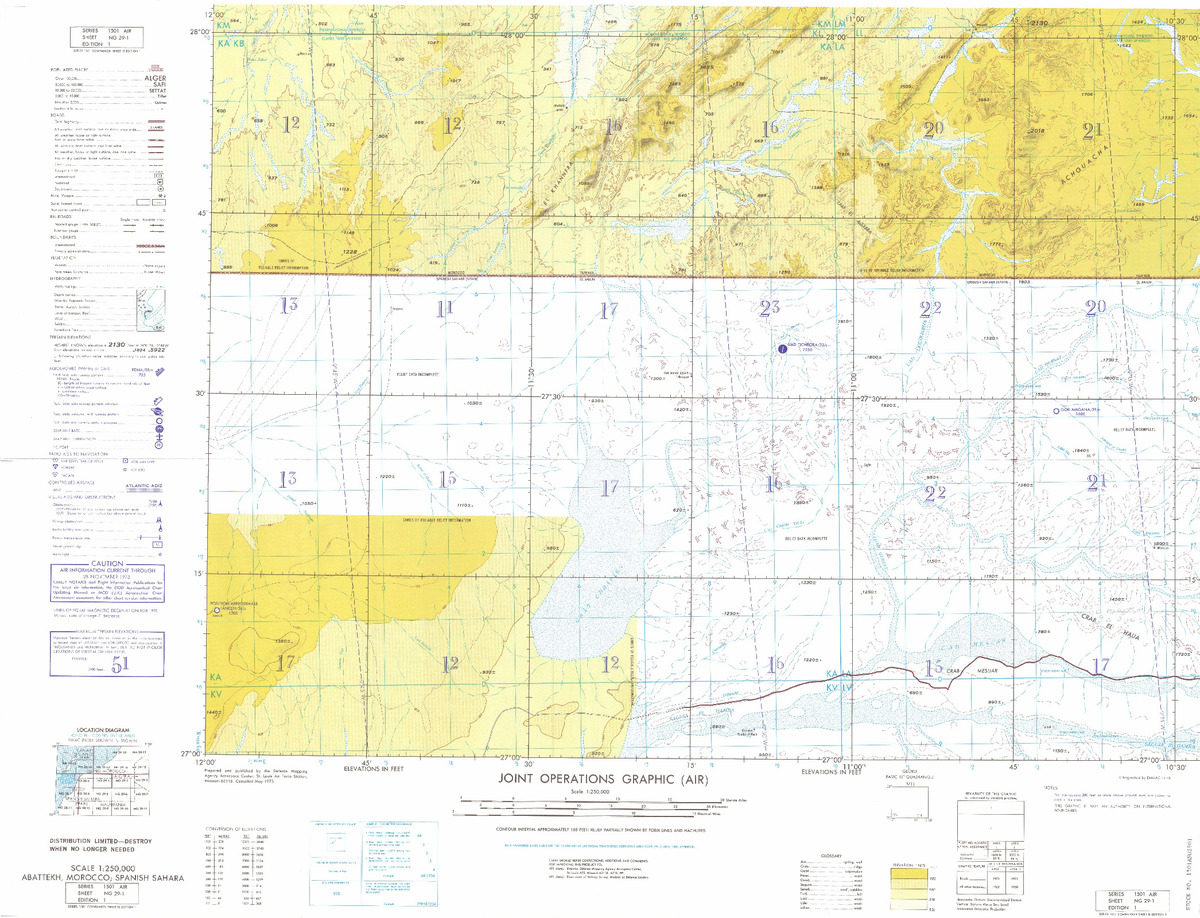 (image for) NG-29-01: Abattekh, Morocco; Spanish Sahara - Click Image to Close