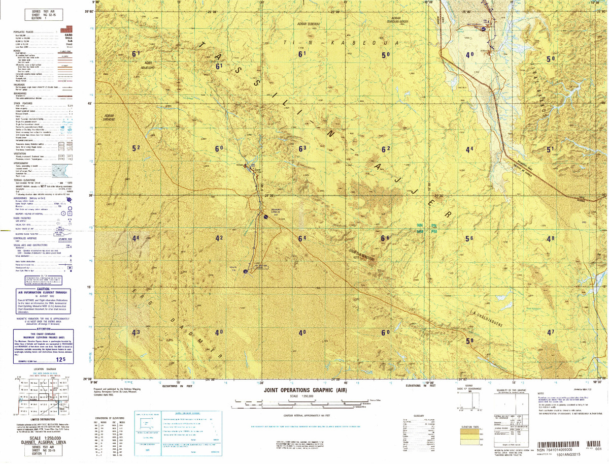 (image for) NG-32-15: Djanet, Algeria; Libya - Click Image to Close