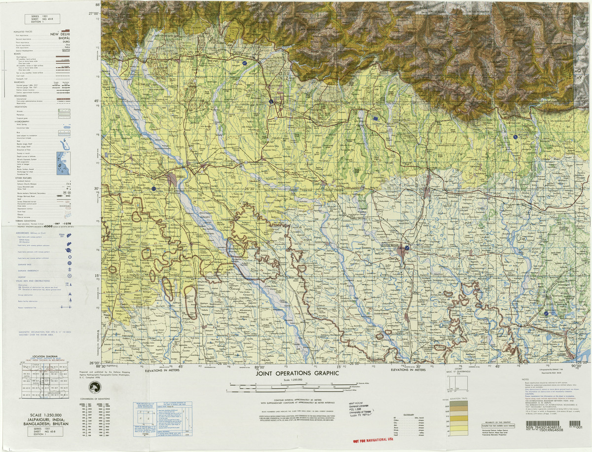 (image for) NG-45-08: Jalpaiguri, India; Bangladesh; Bhutan - Click Image to Close