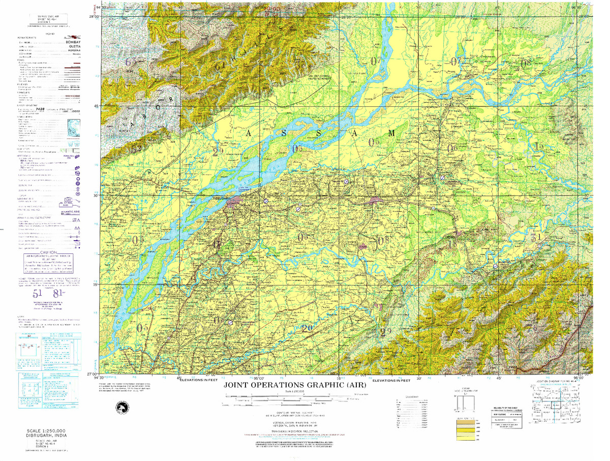 (image for) NG-46-04: Dibrugarh, India; Burma - Click Image to Close