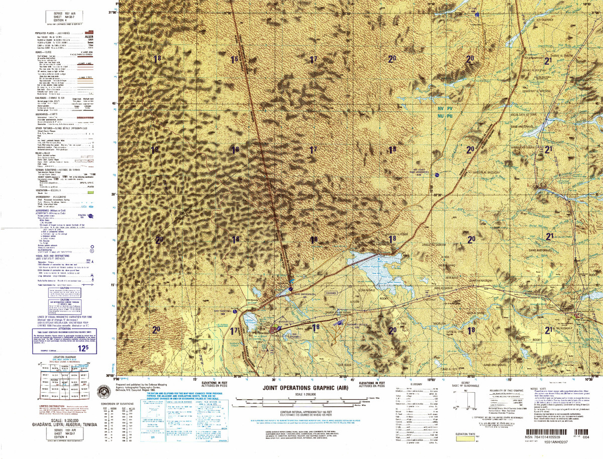 (image for) NH-32-07: Ghadamis, Libya; Algeria; Tunisia - Click Image to Close