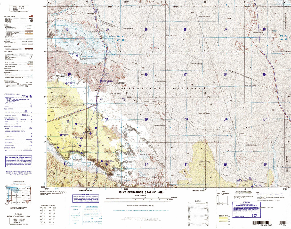 (image for) NH-34-10: Sabkhat Ghuzayyil, Libya - Click Image to Close