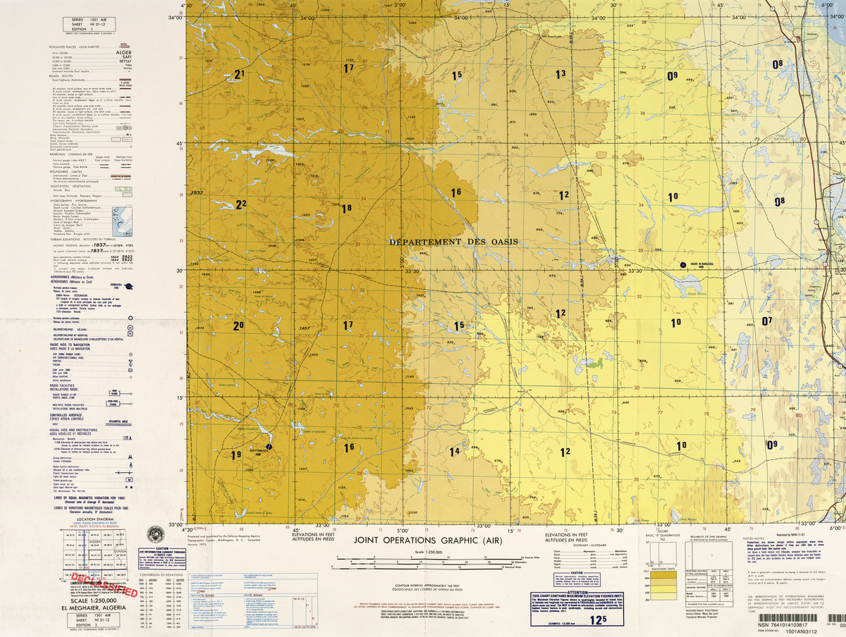 (image for) NI-31-12: El Meghaier, Algeria; Libya - Click Image to Close