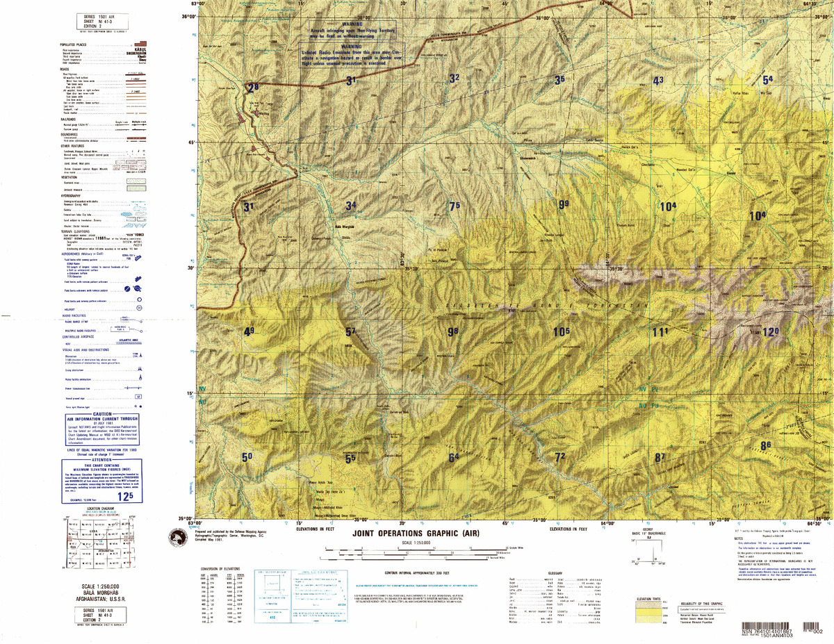 (image for) NI-41-03: Bala Morghab, Afghanistan; U.S.S.R. - Click Image to Close