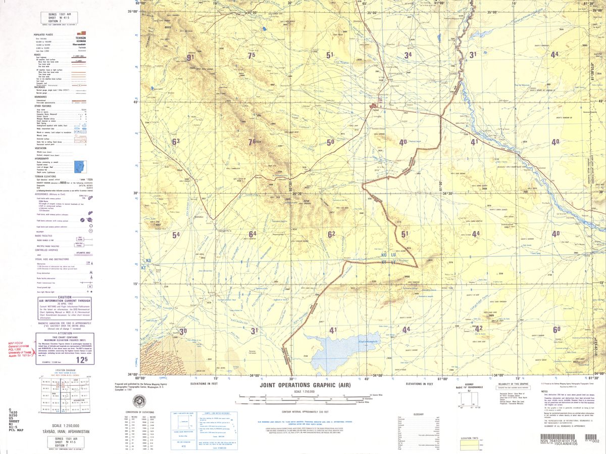 (image for) NI-41-05: Taybad, Iran; Afghanistan - Click Image to Close