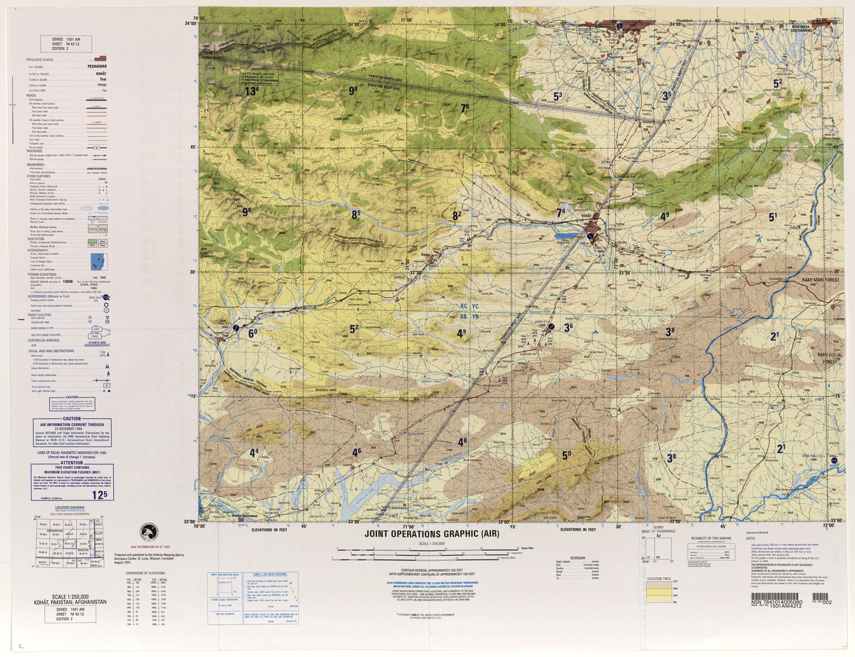 (image for) NI-42-12: Kohat, Pakistan; Afghanistan - Click Image to Close