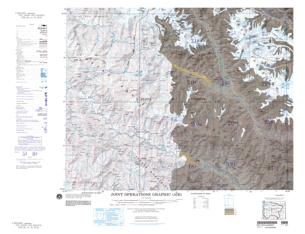 (image for) NI-43-08: Leh, Jammu; Kashmir - Click Image to Close