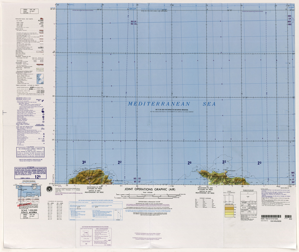 (image for) NJ-32-09: Collo, Algeria - Click Image to Close