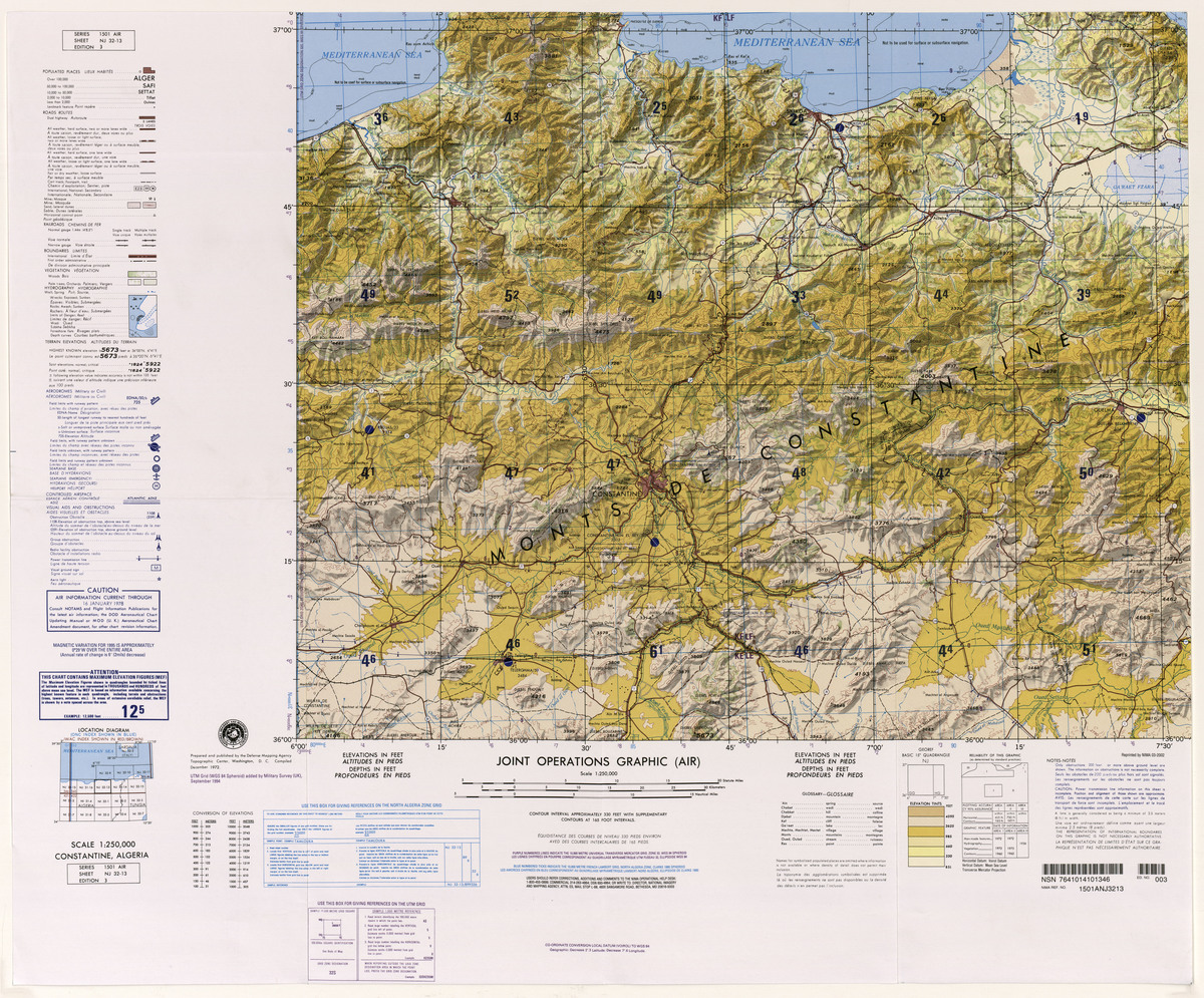 (image for) NJ-32-13: Constantine, Algeria - Click Image to Close