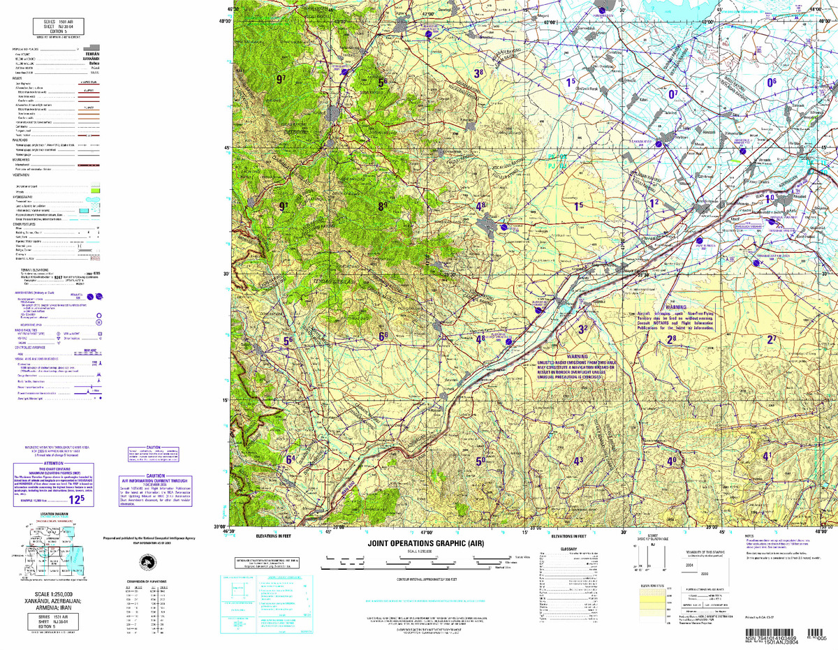 (image for) NJ-38-04: Xankandi, Azerbaijan; Armenia; Iran - Click Image to Close