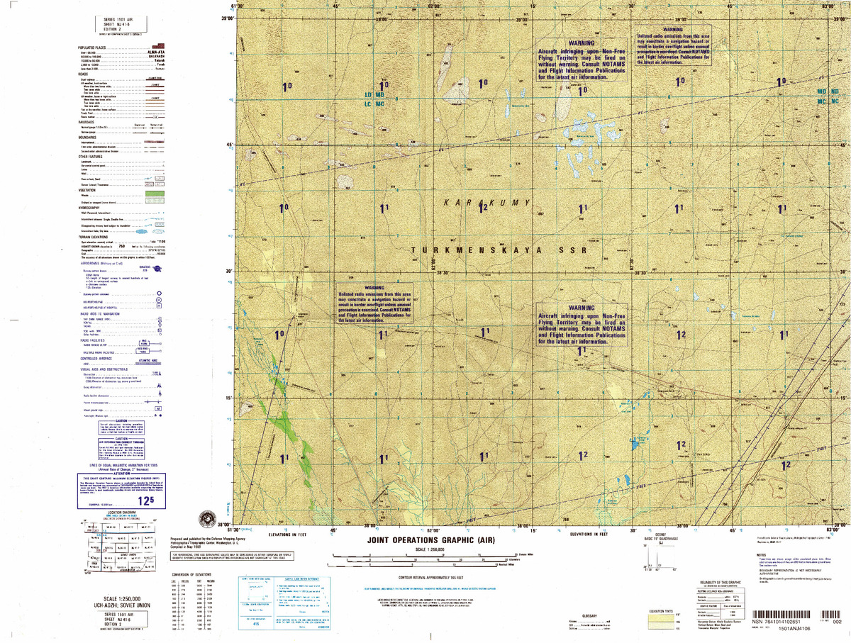 (image for) NJ-41-06: Uch-Adzhi, Soviet Union - Click Image to Close