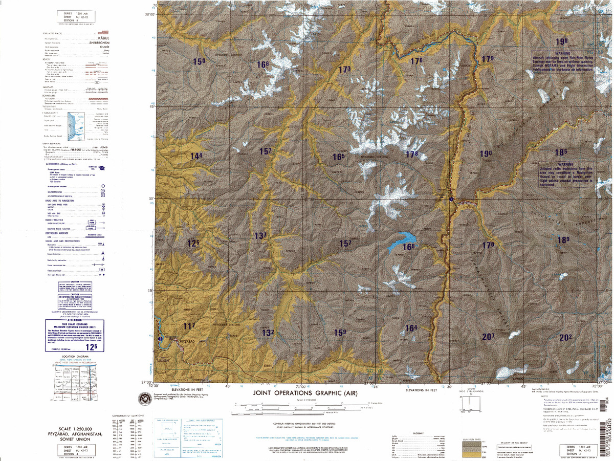 (image for) NJ-42-12: Feyzabad, Afghanistan; Tajikistan] - Click Image to Close