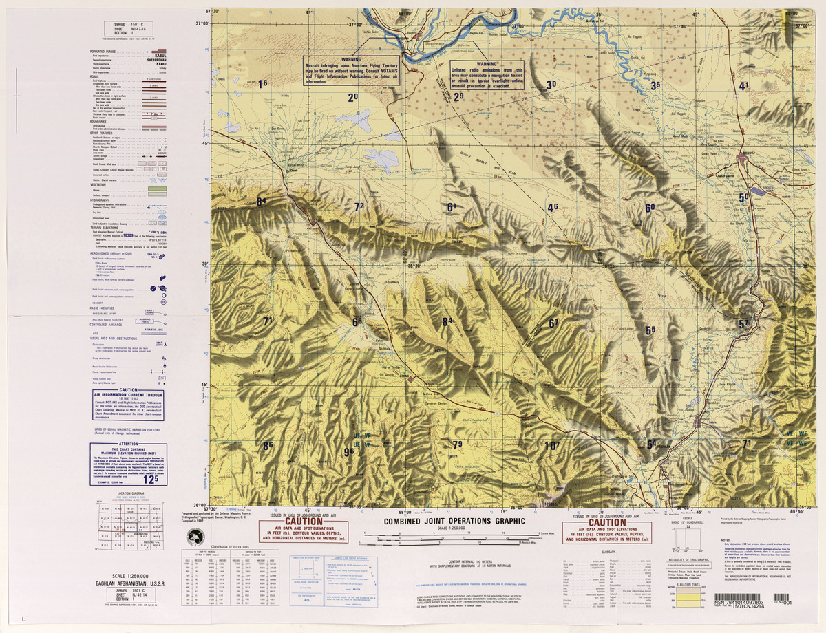 (image for) NJ-42-14: Baghlan, Afghanistan; U.S.S.R. - Click Image to Close