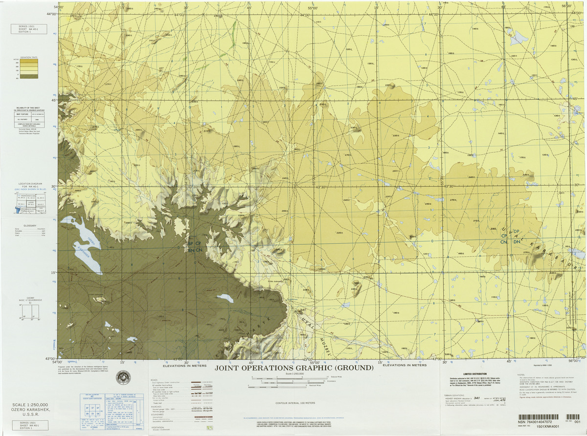 (image for) NK-40-01: Ozero Karashek, U.S.S.R. - Click Image to Close