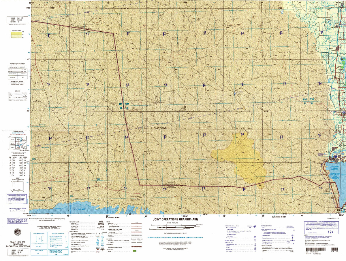 (image for) NK-42-07: Shardara, Kazakhstan; Uzbekistan - Click Image to Close