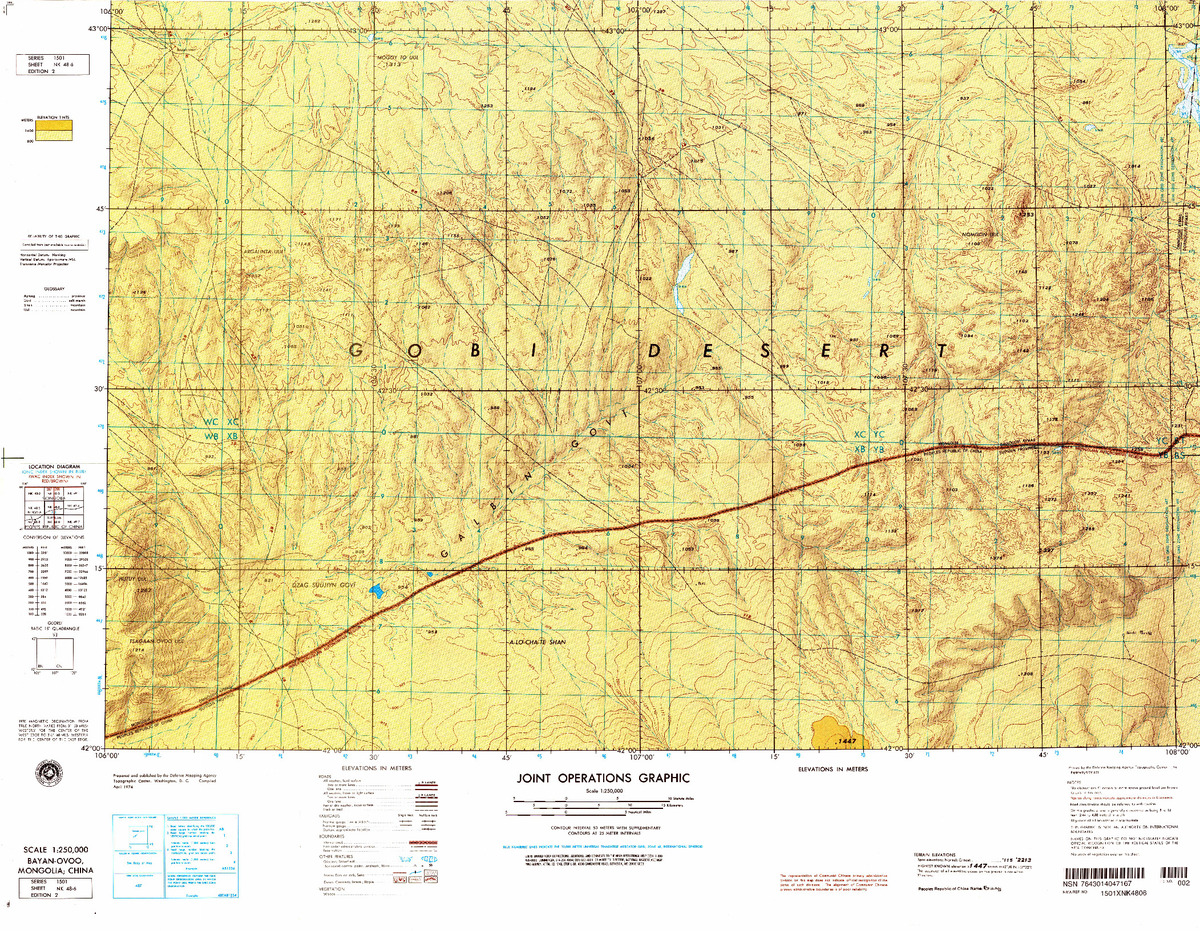 (image for) NK-48-06: Bayan Ovoo, Mongolia; China - Click Image to Close