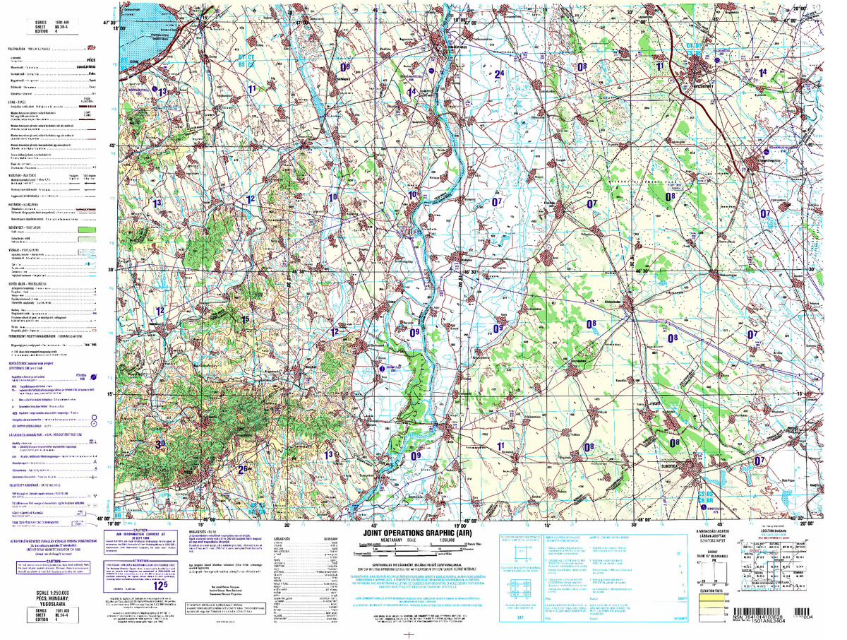 (image for) NL-34-04: Pecs, Hungary; Yugoslavia - Click Image to Close