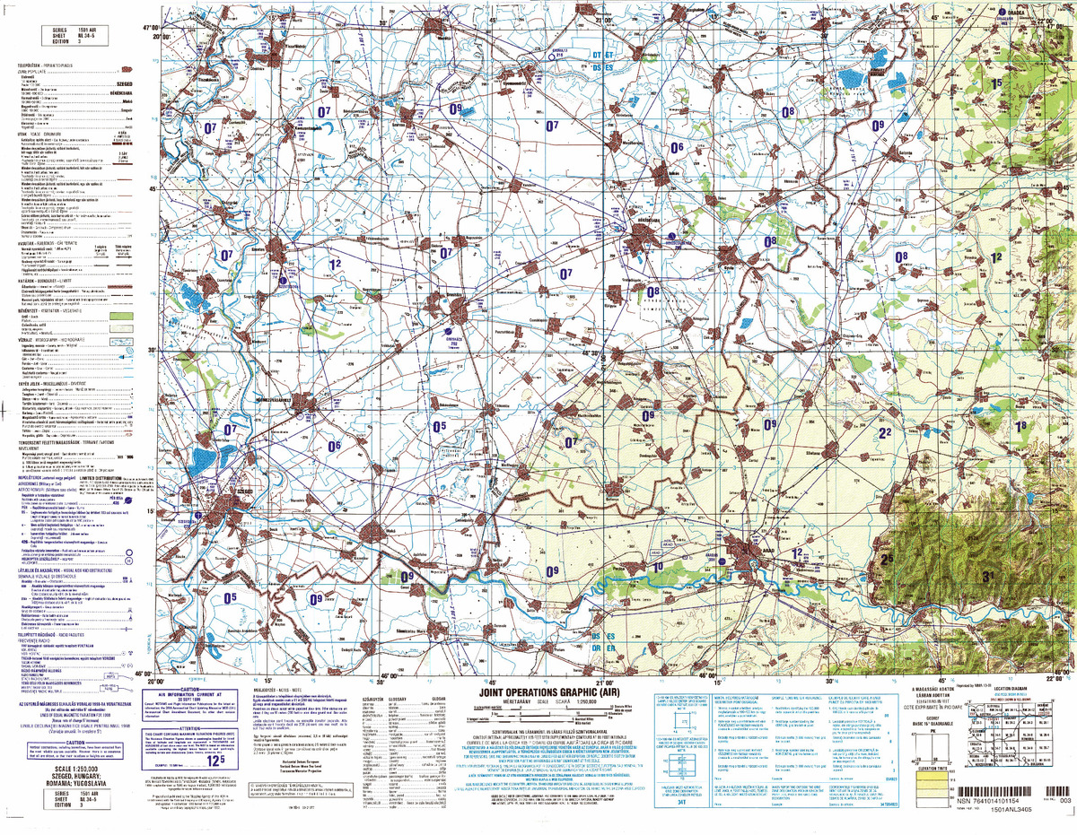 (image for) NL-34-05: Szeged, Hungary; Romania; Yugoslavia - Click Image to Close