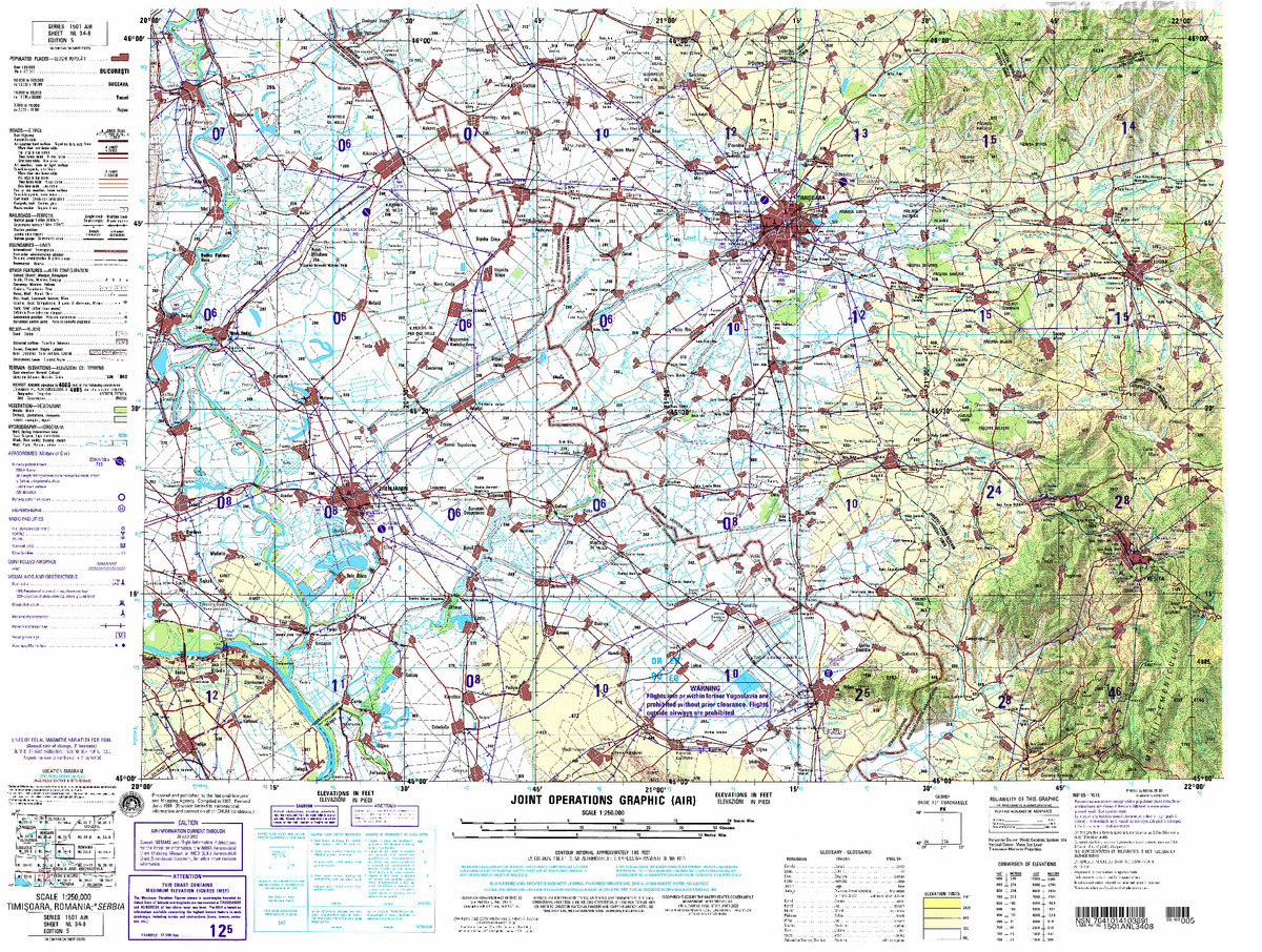 (image for) NL-34-08: Timisoara, Romania; Serbia - Click Image to Close