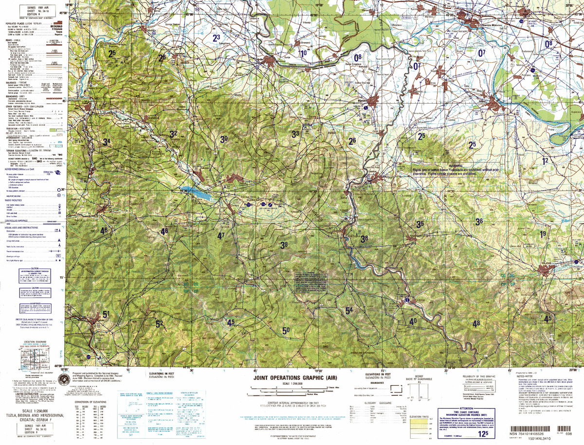 (image for) NL-34-10: Tuzla, Bosnia and Herzegovina; Croatia; Serbia - Click Image to Close