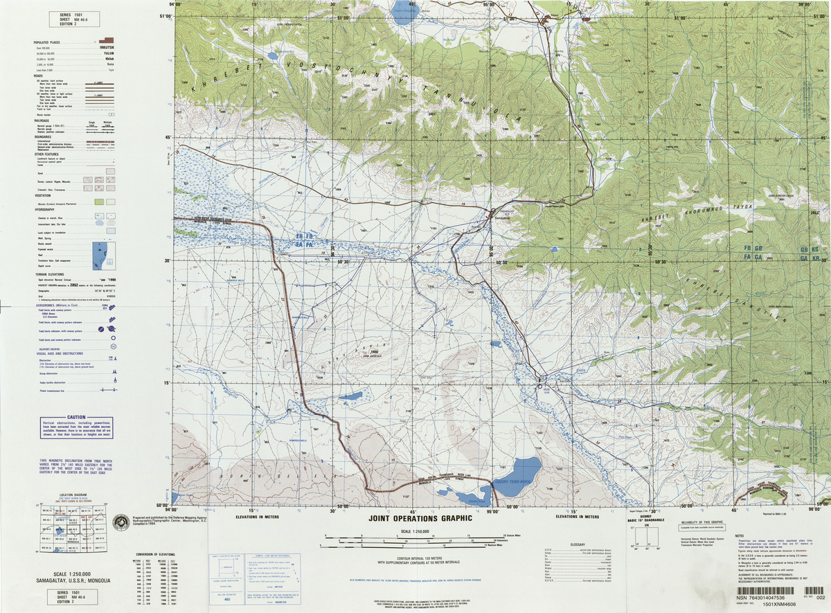 (image for) NM-46-06: Samagaltay, U.S.S.R.; Mongolia - Click Image to Close