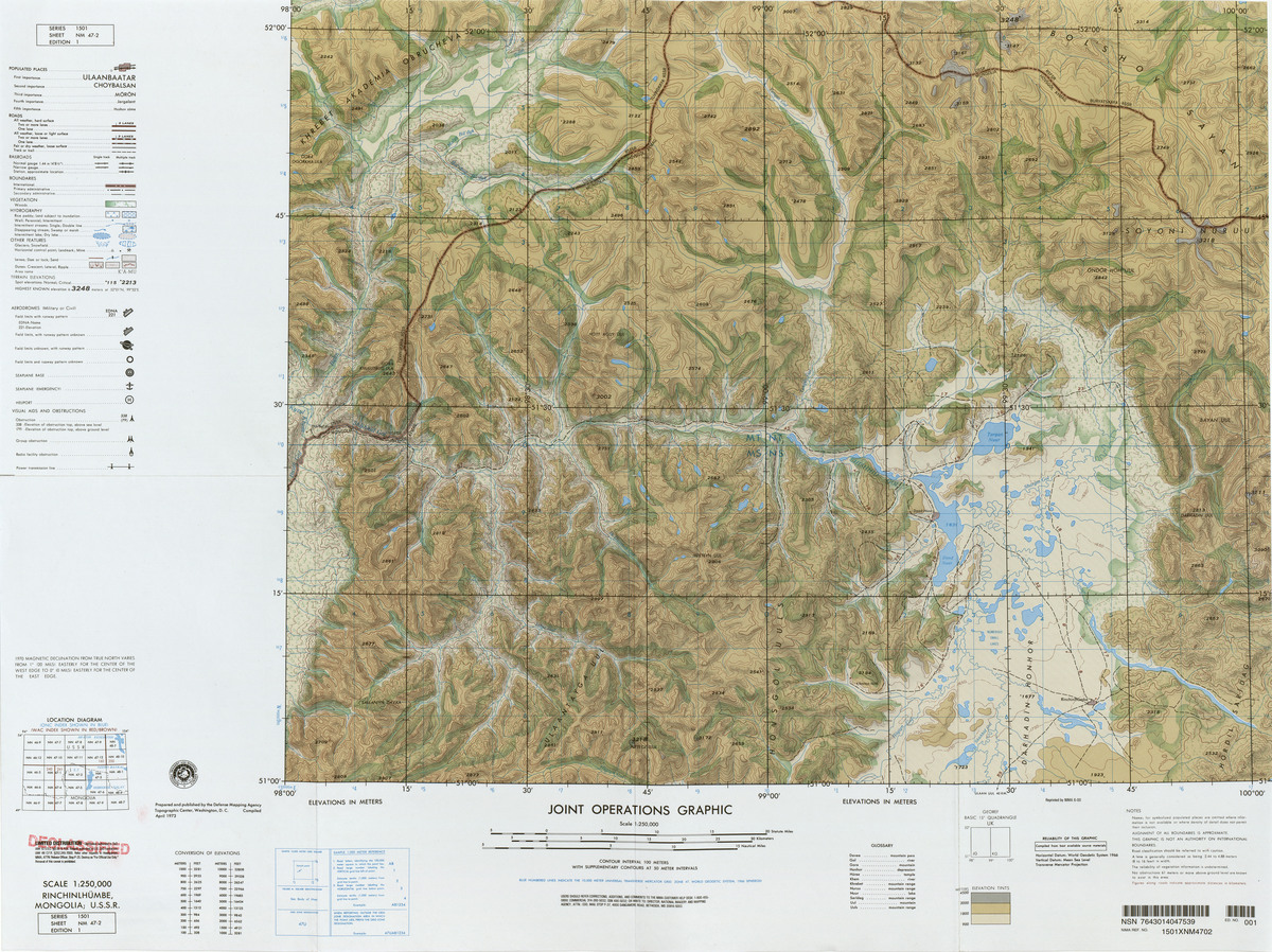 (image for) NM-47-02: Rinchinlhumbe, Mongolia; U.S.S.R. - Click Image to Close