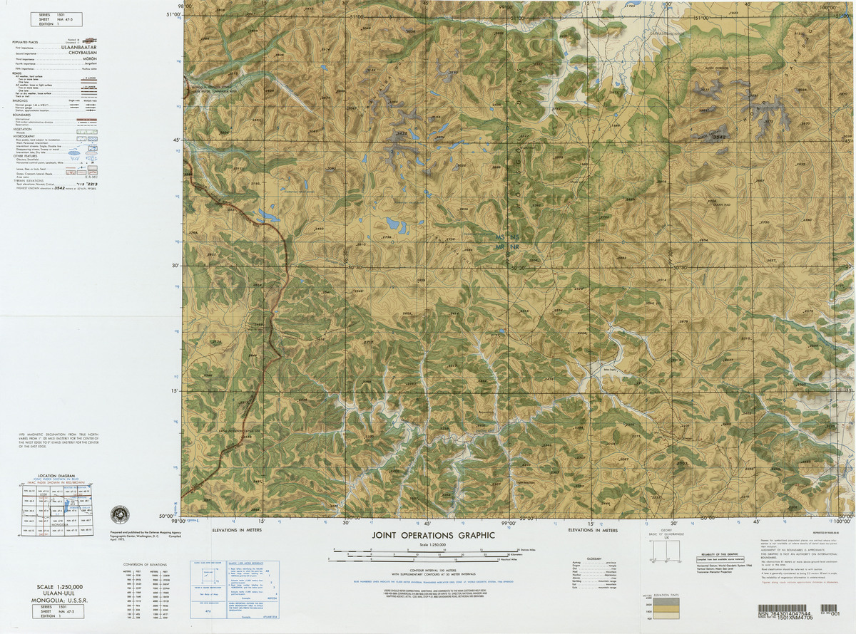 (image for) NM-47-05: Ulaan-Uul, Mongolia; U.S.S.R. - Click Image to Close