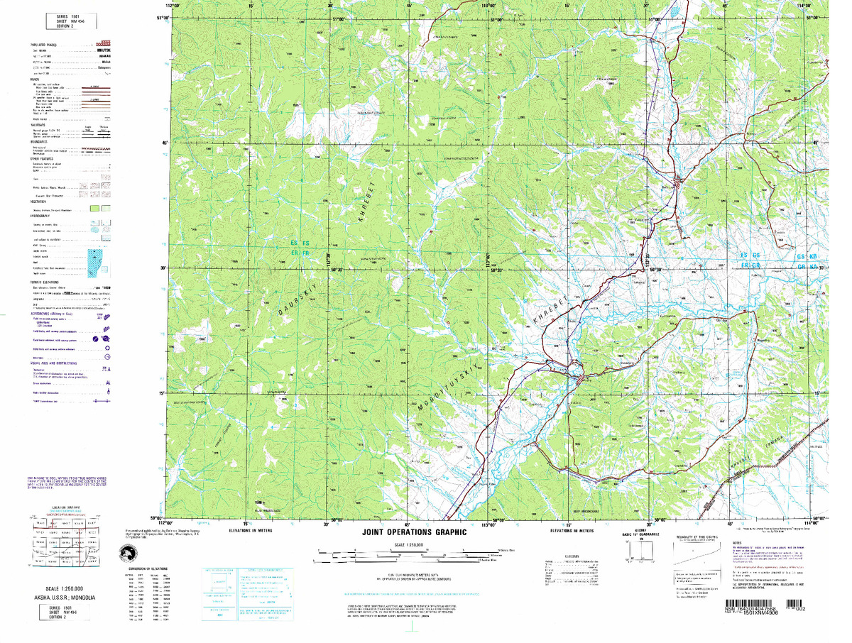 (image for) NM-49-06: Aksha, U.S.S.R.; Mongolia - Click Image to Close