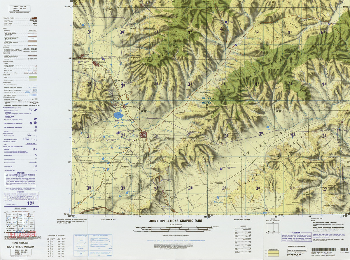 (image for) NM-50-05: Borzya, U.S.S.R.; Mongolia - Click Image to Close