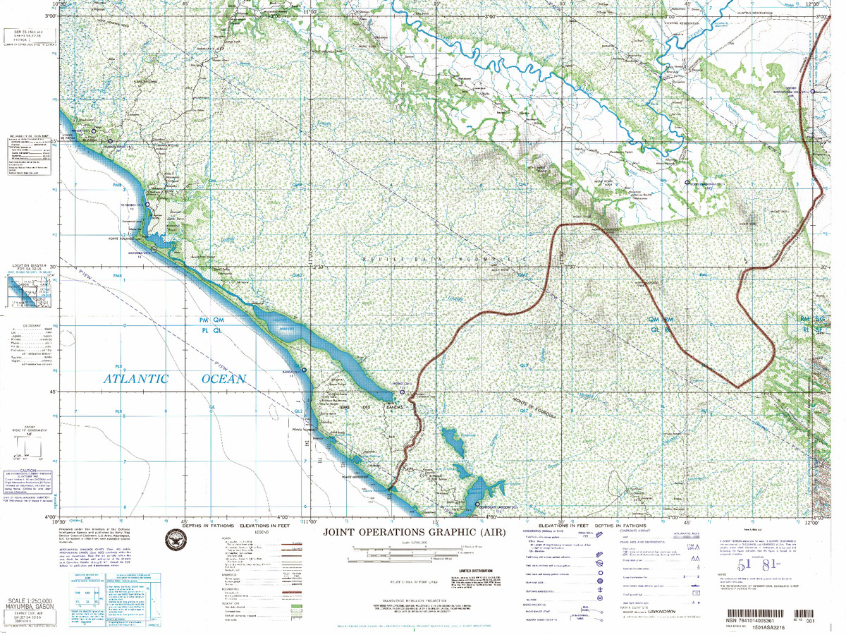 (image for) SA-32-16: Mayumba, Gabon; Congo; Zaire - Click Image to Close