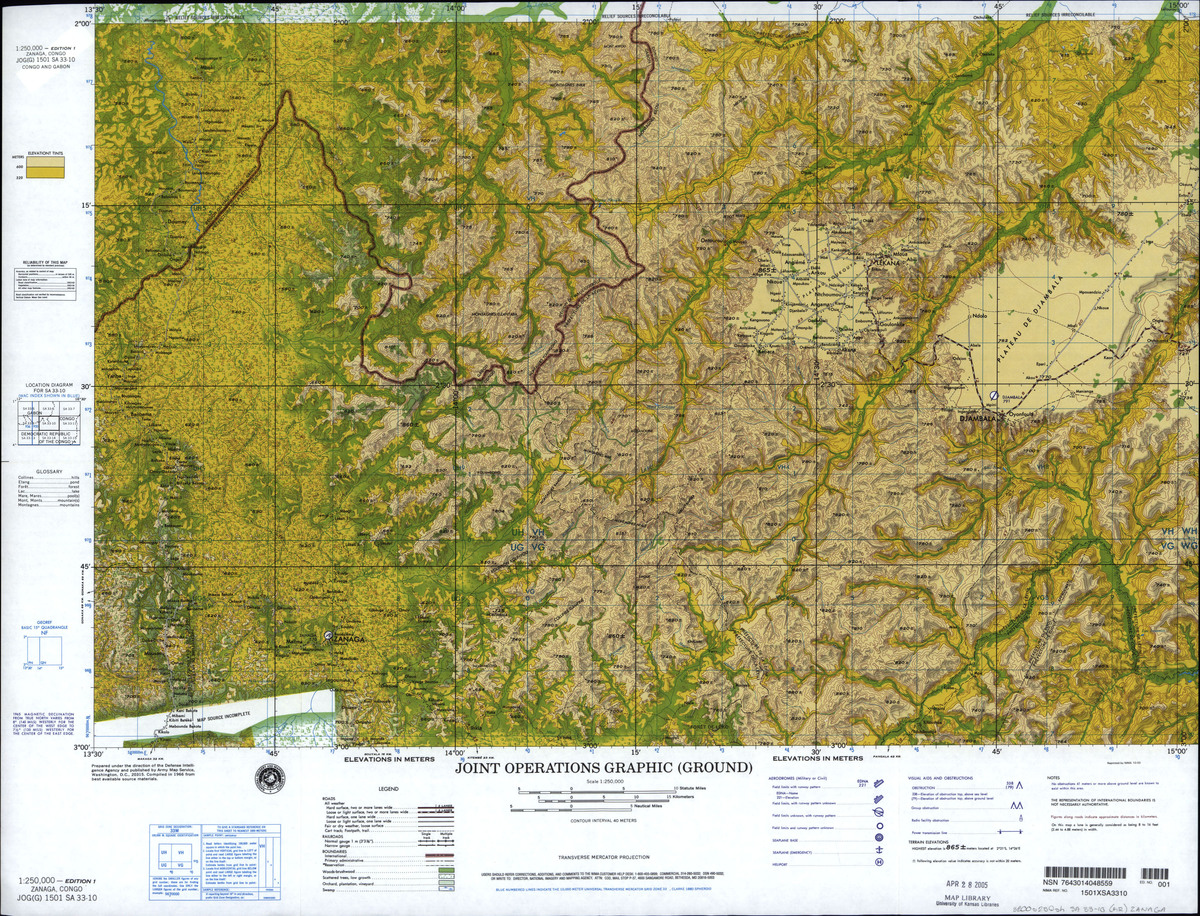 (image for) SA-33-10: Zanaga, Congo; Gabon - Click Image to Close