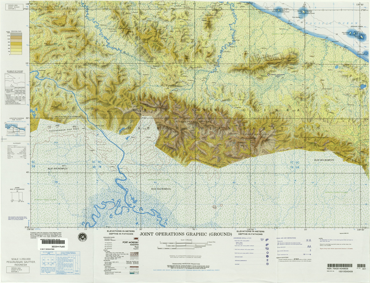 (image for) SA-54-09: Pegunungan Gauttier, Indonesia - Click Image to Close