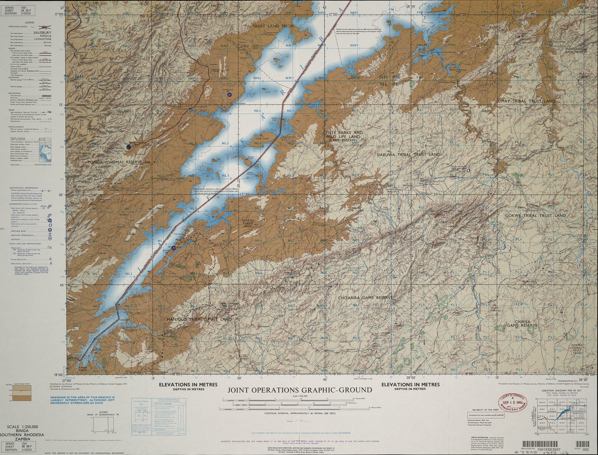 (image for) SE-35-07: Binga, Southern Rhodesia - Click Image to Close