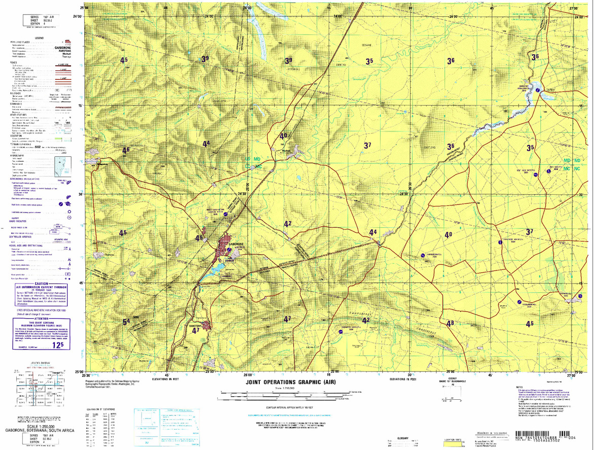 (image for) SG-35-02: Gaborone, Botswana; South Africa - Click Image to Close