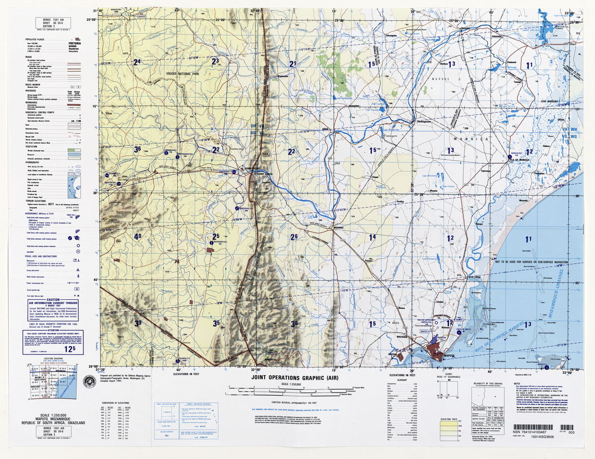 (image for) SG-36-06: Maputo, Mozambique; S Africa; Swaziland - Click Image to Close