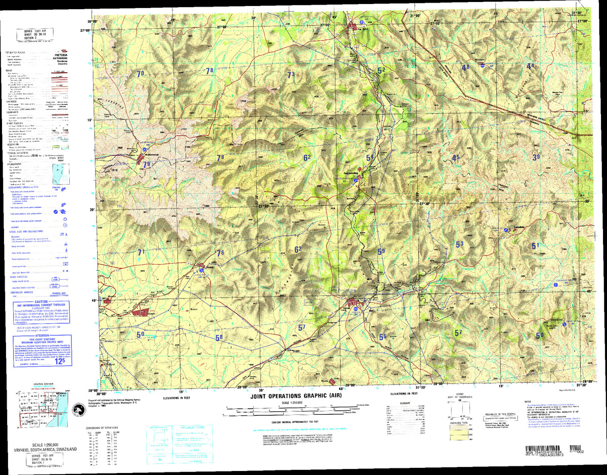 (image for) SG-36-13: Vryheid, South Africa; Swaziland - Click Image to Close